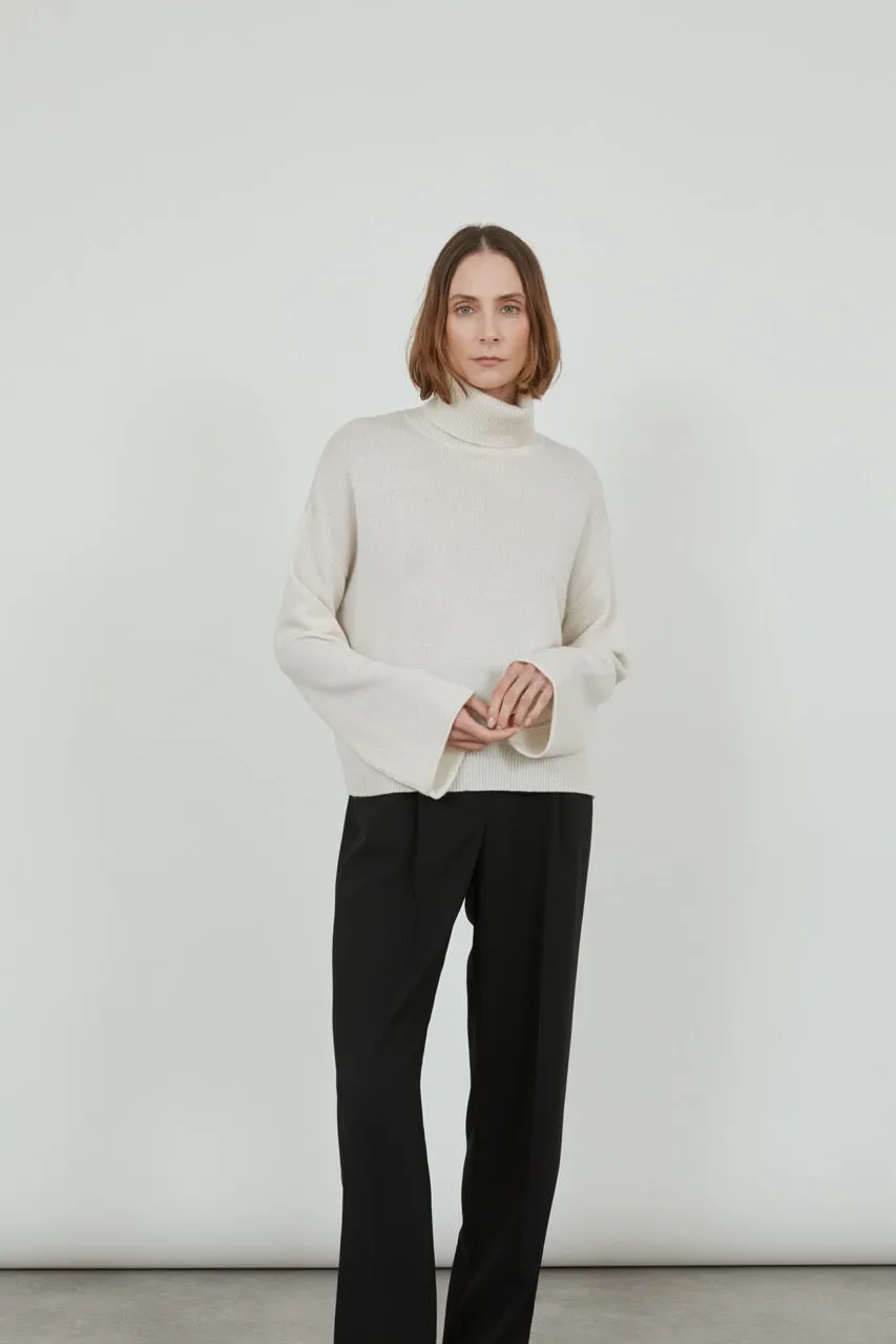 Alicia knit | Off white - Cashmere wool