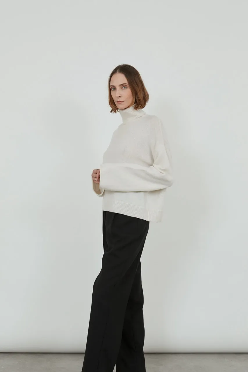 Alicia knit | Off white - Cashmere wool