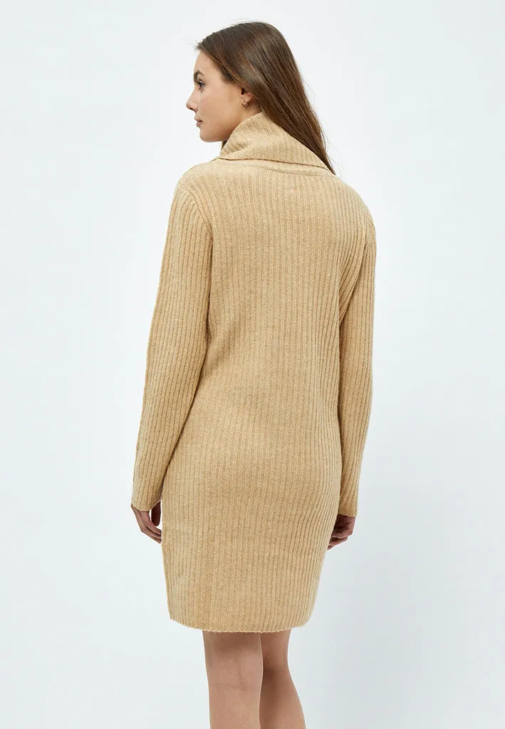 Aluna Dress - Warm Sand Melange