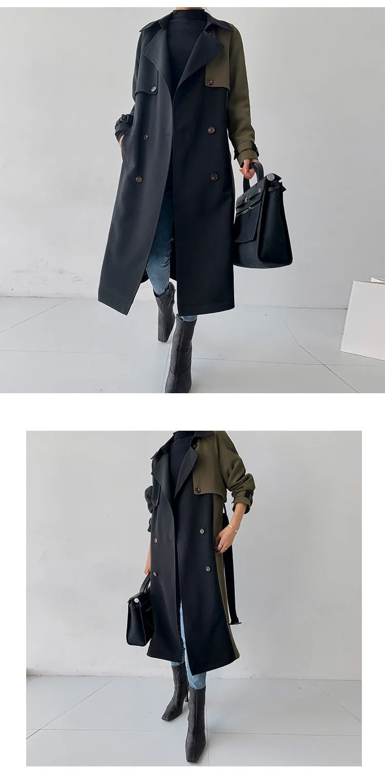 Belted Trench Long Coat