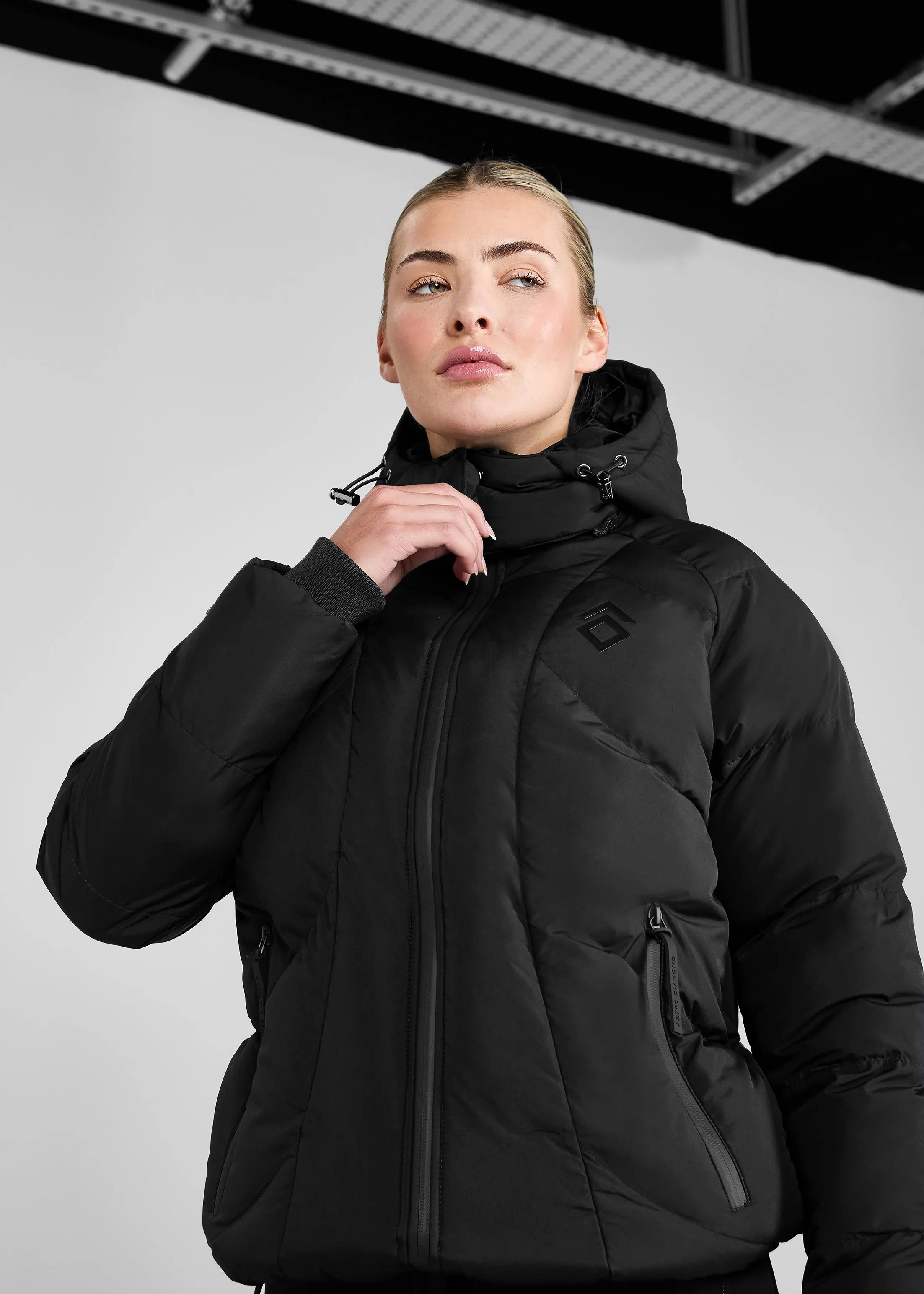 Black Puffer Coat