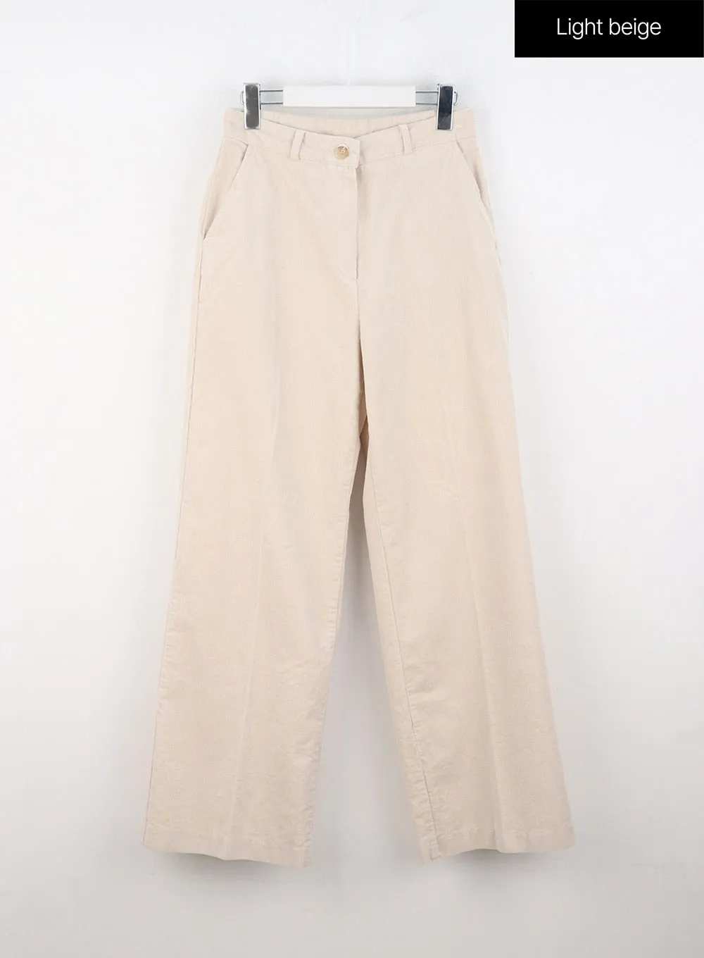 Bootcut Fit Corduroy Pants OO323