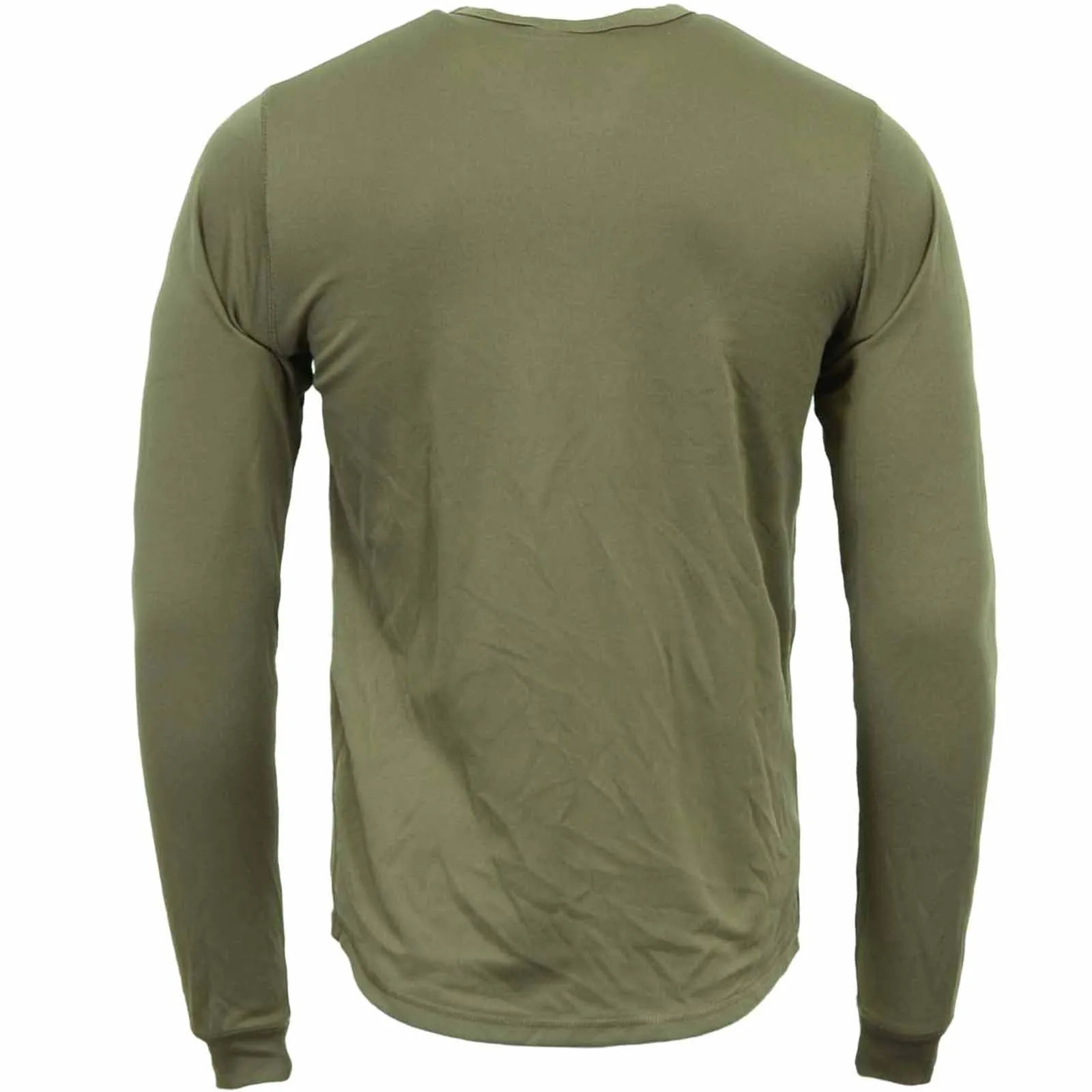 British Army Men’s Green Fleece Base Layer Thermal Top