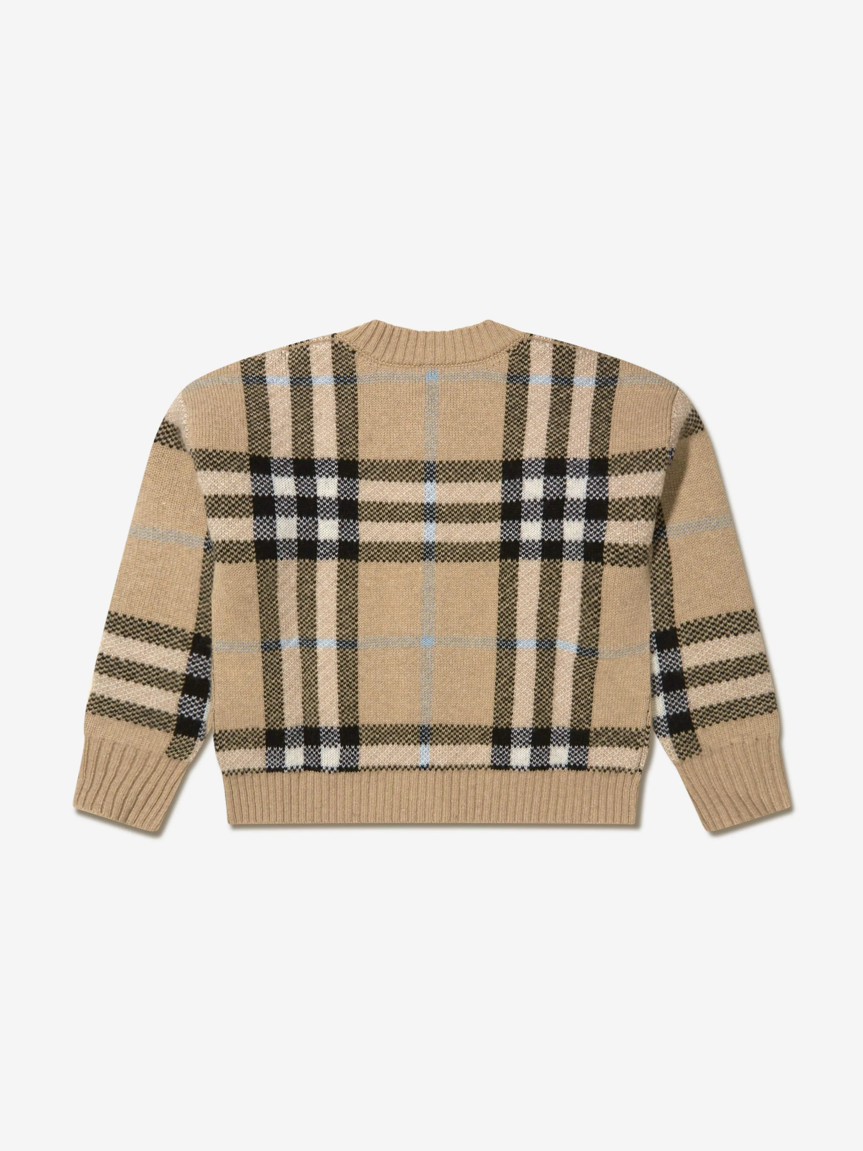 Burberry Girls Wool And Cashmere Gilliane Cardigan