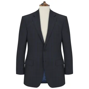 Cambridge Charcoal Blue Glen Check Suit