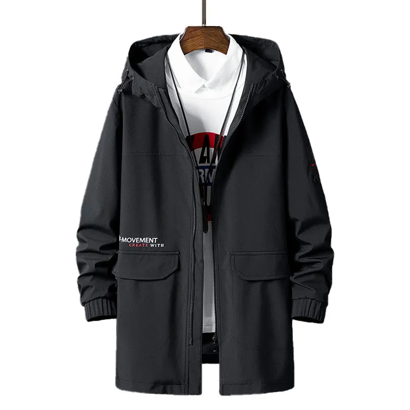 Casual Trench Coat Men's