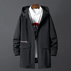 Casual Trench Coat Men's