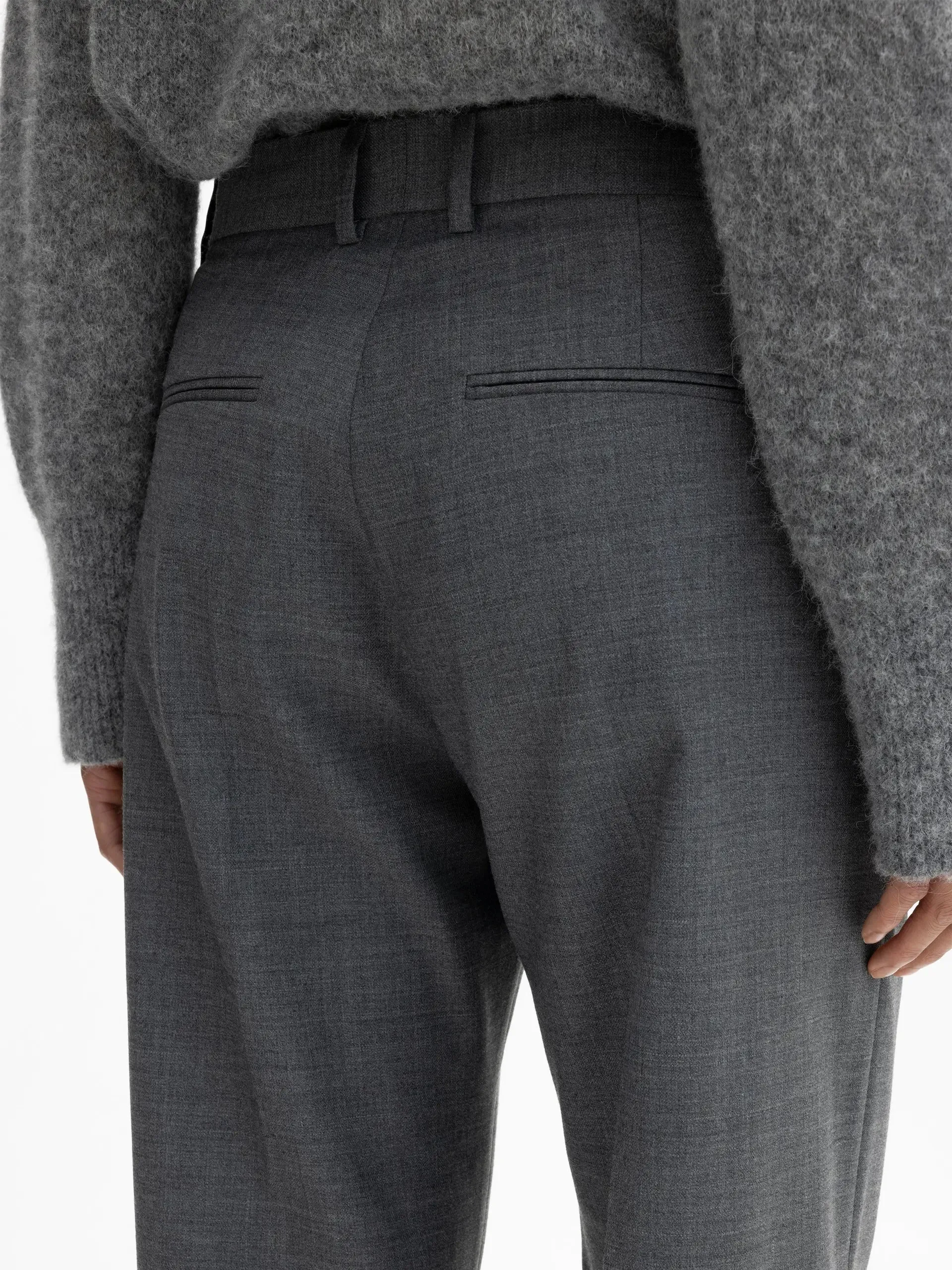 Classic Suit Trouser: Grey