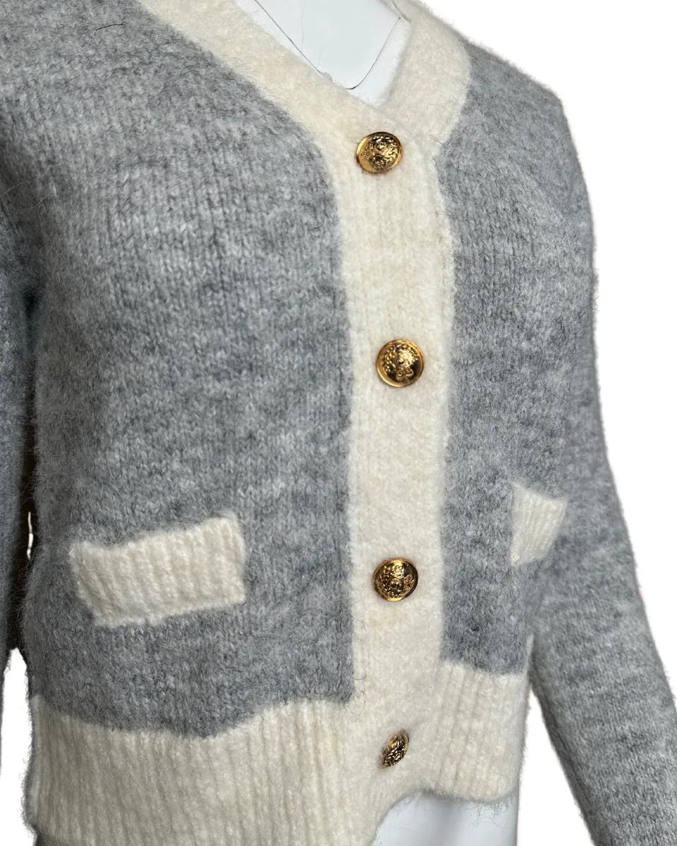 Cozy Cardigan in Gray