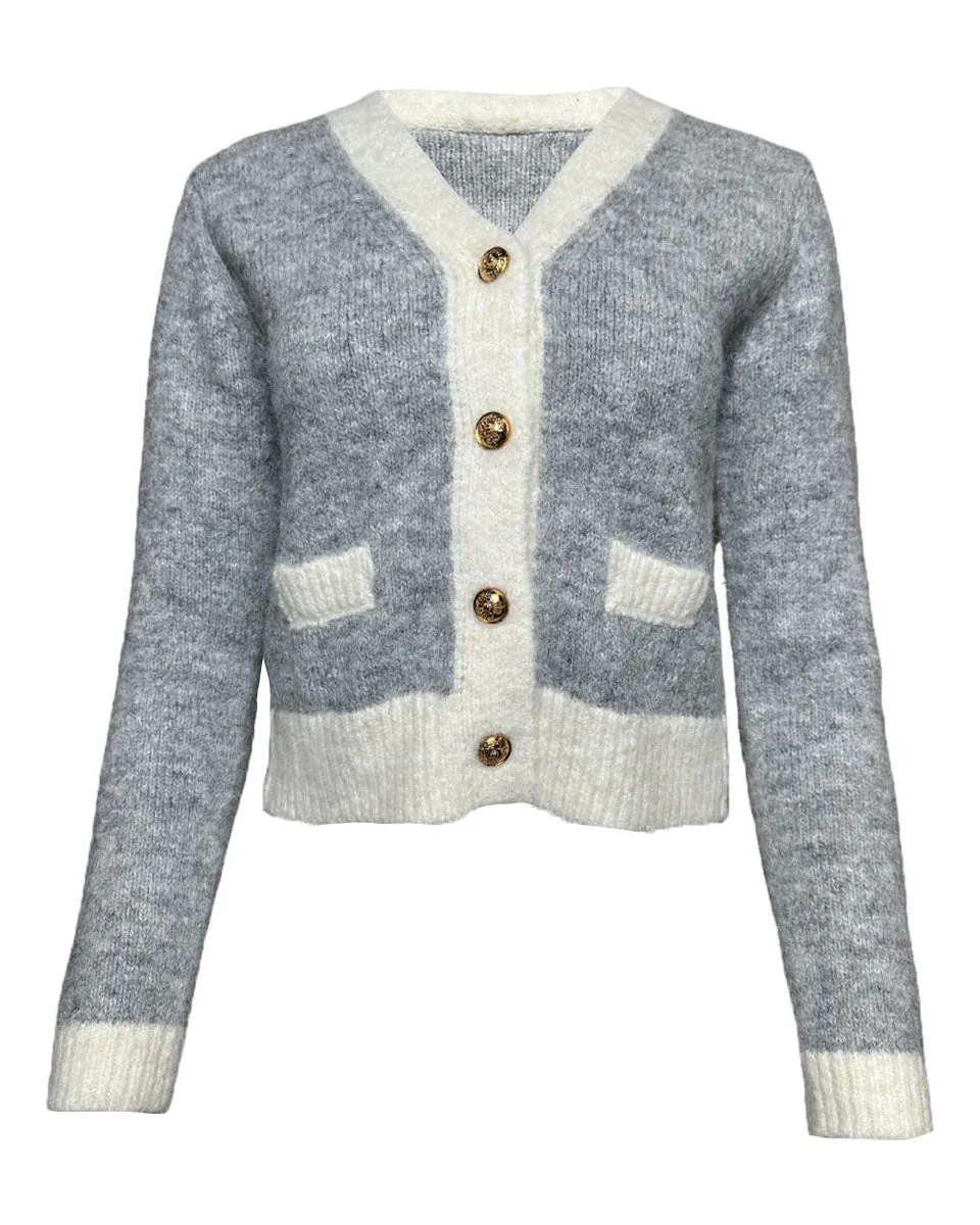 Cozy Cardigan in Gray