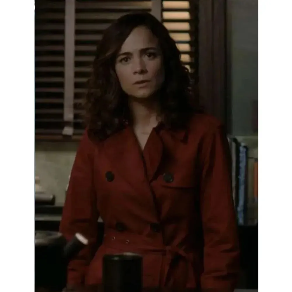 Dark Matter Amanda Lucas Red Trench Coat