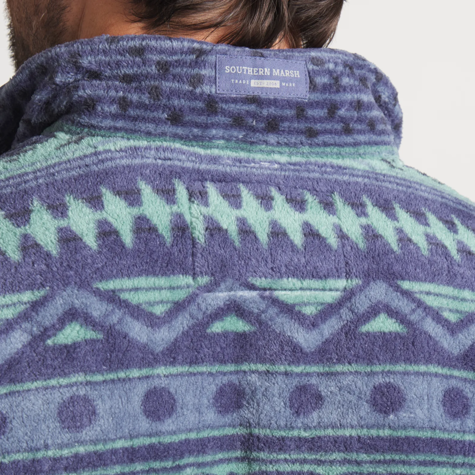 Four Corners Printed Pullover