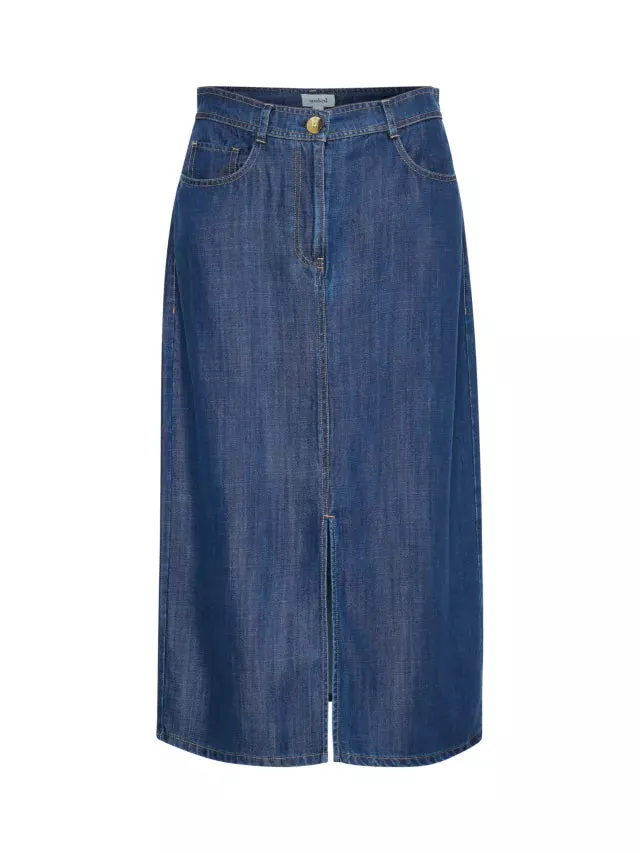 Friday skirt - Dark Blue Denim