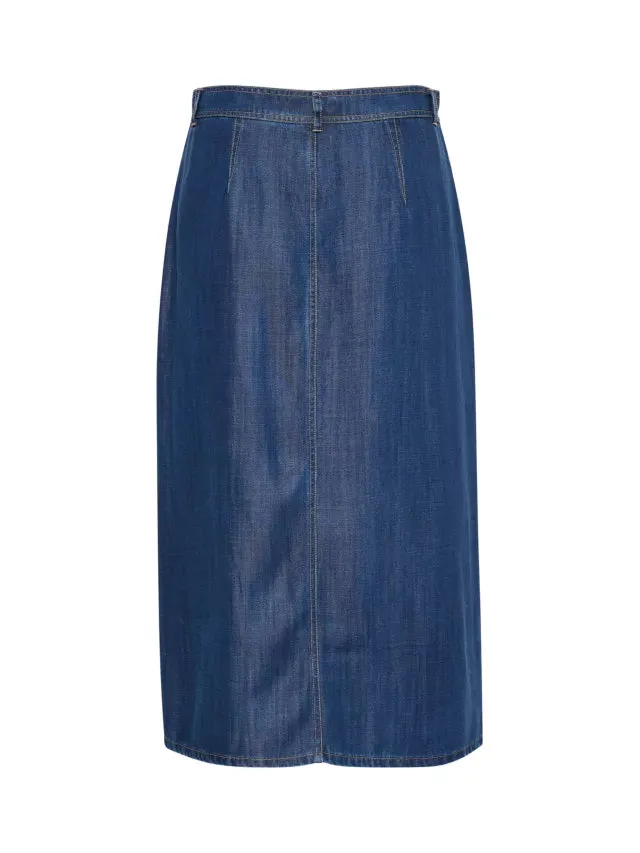 Friday skirt - Dark Blue Denim