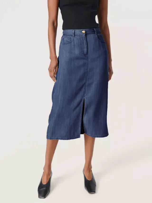 Friday skirt - Dark Blue Denim