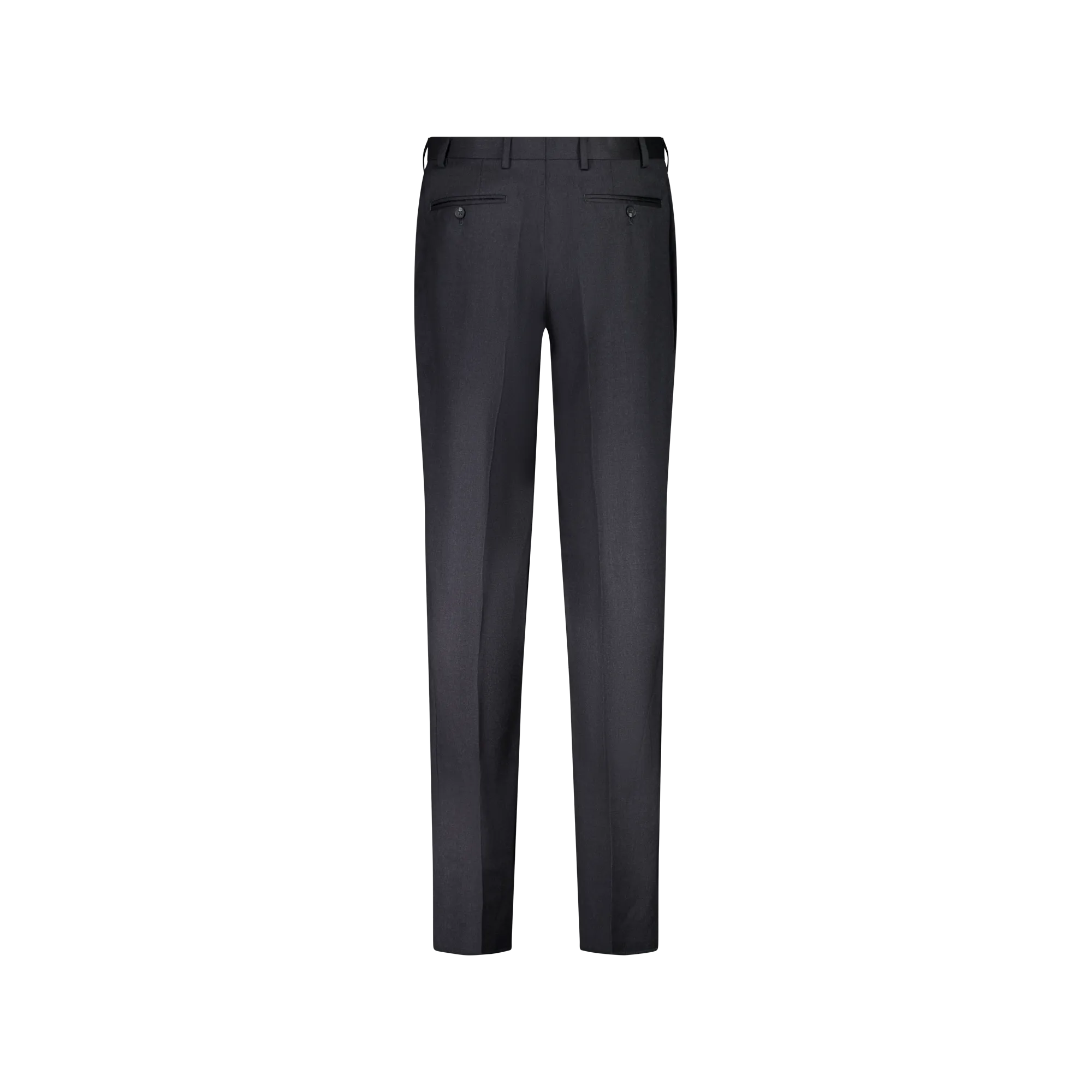 HENRY SARTORIAL Plain Trouser CHARCOAL