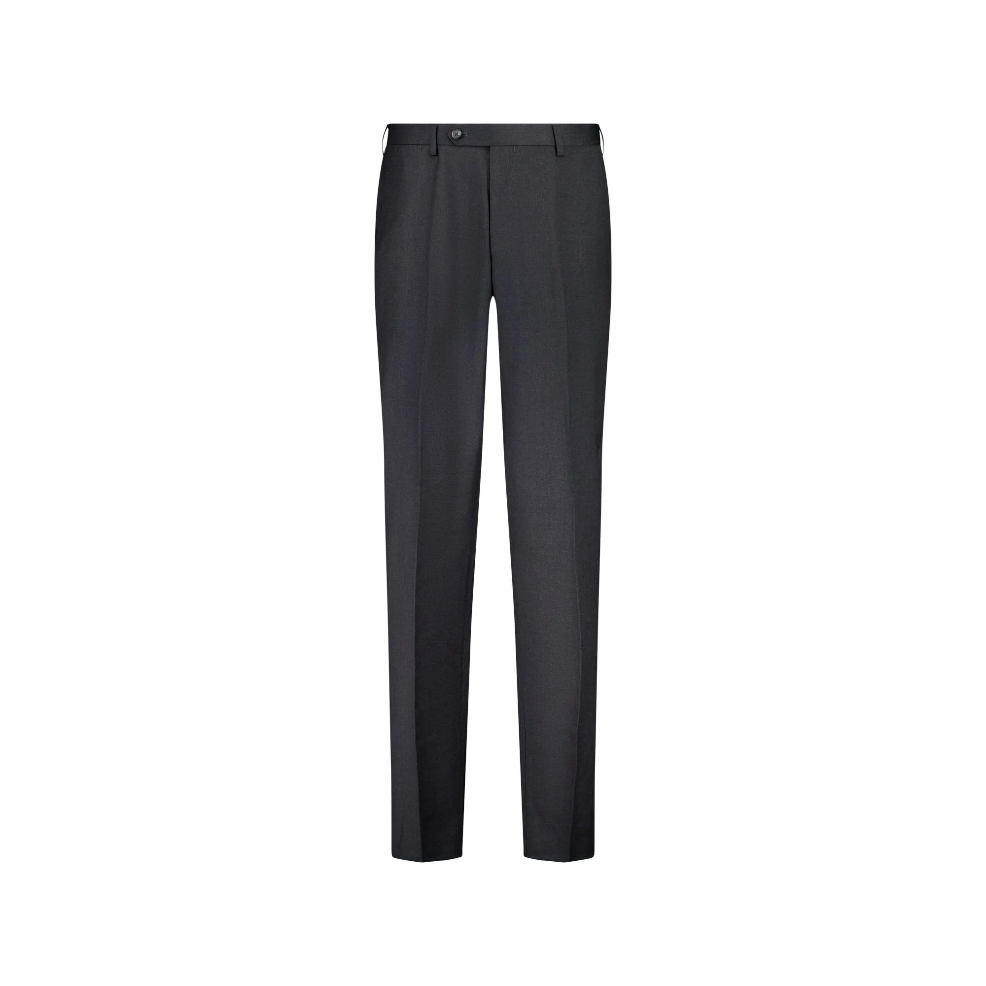 HENRY SARTORIAL Plain Trouser CHARCOAL