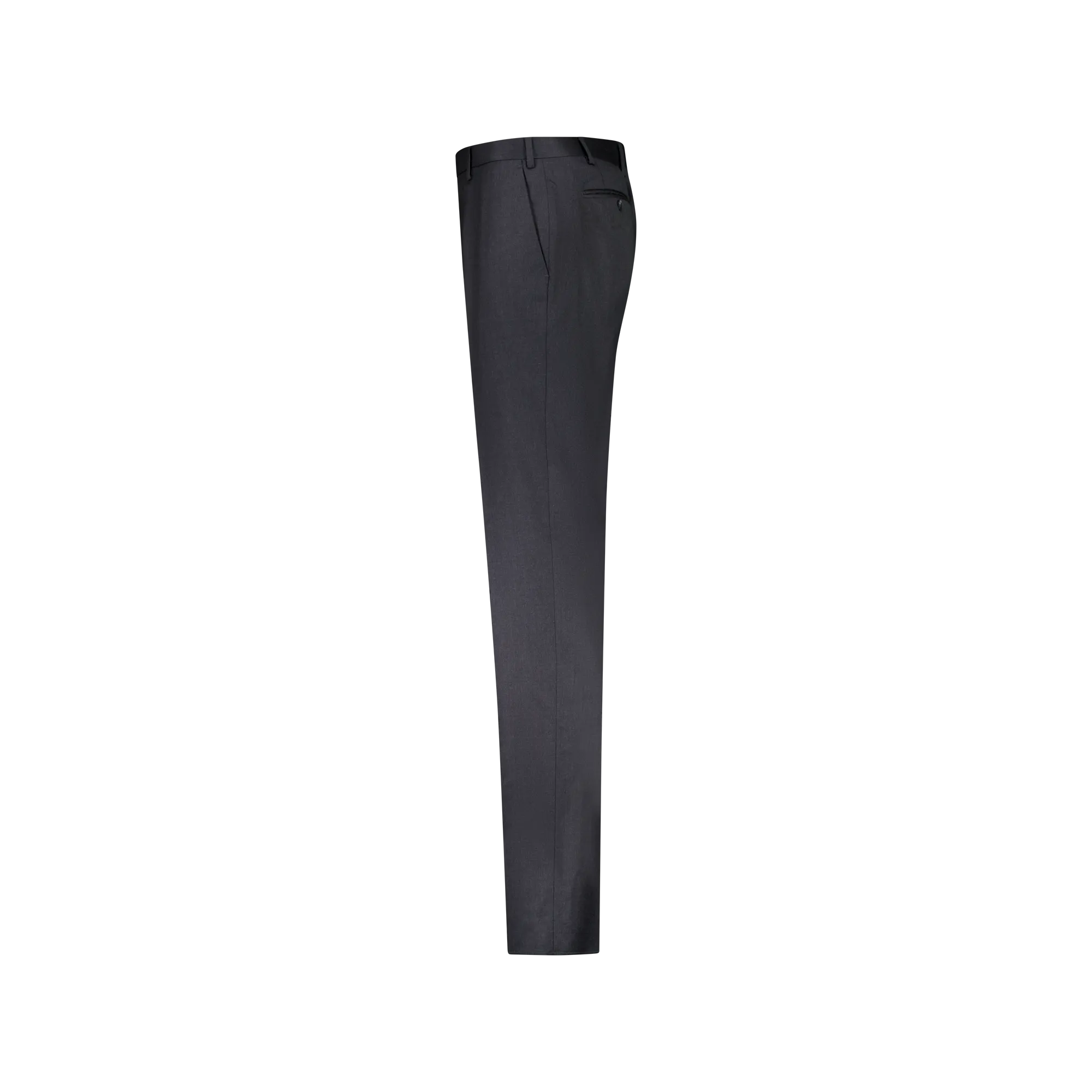 HENRY SARTORIAL Plain Trouser CHARCOAL