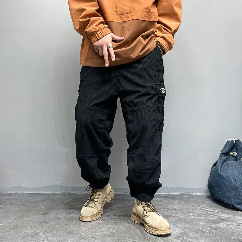 Hip Hop Loose Corduroy Pants