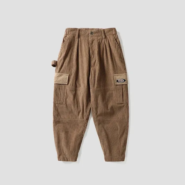 Hip Hop Loose Corduroy Pants