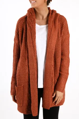 Homeward Bound II Cardigan Brick