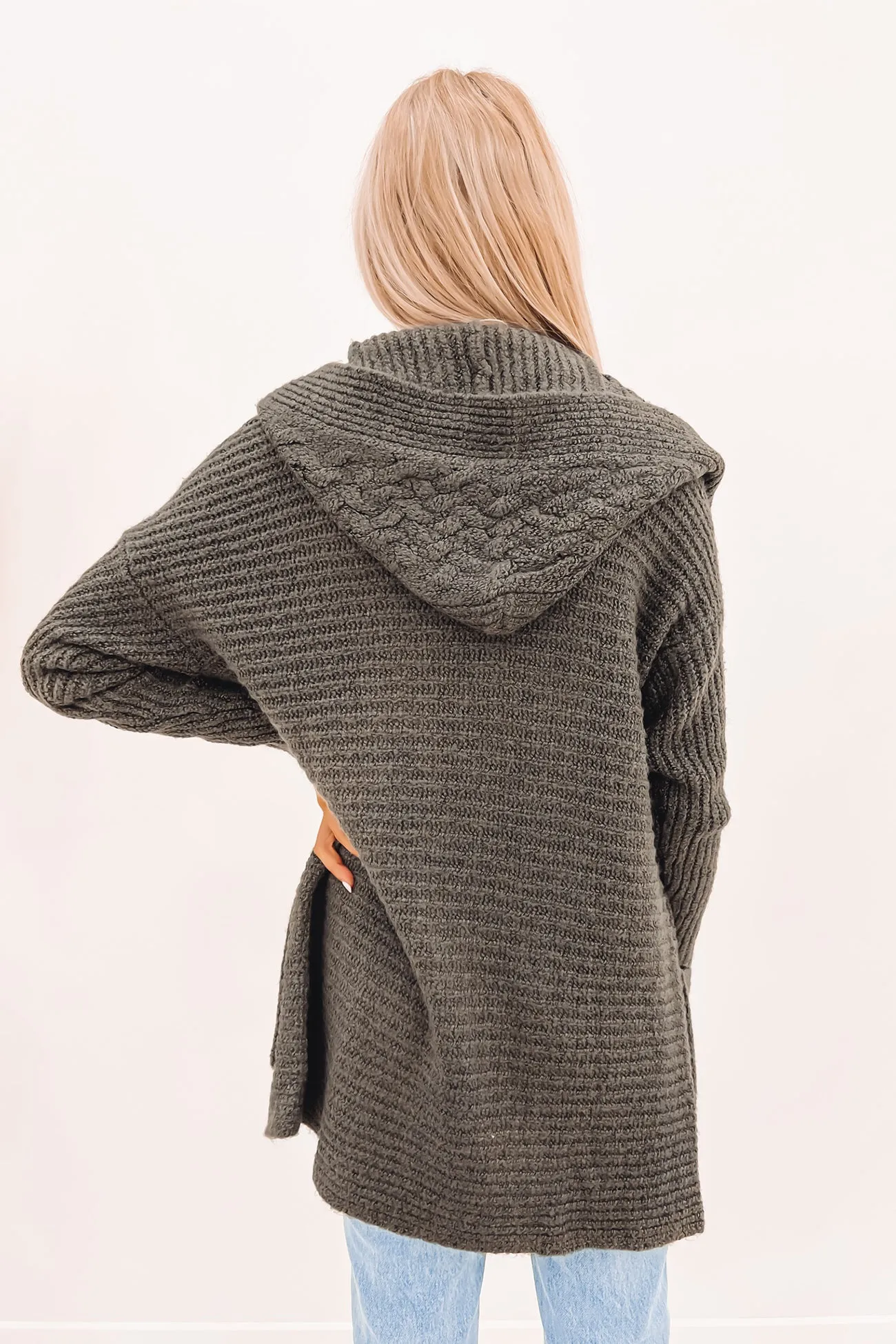 Homeward Bound II Cardigan Heather Black