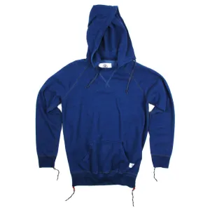 Indigo Hooded Crew