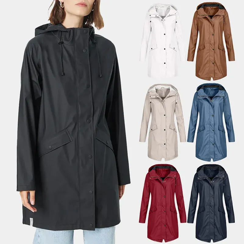 June™ | Hooded Trench Coat