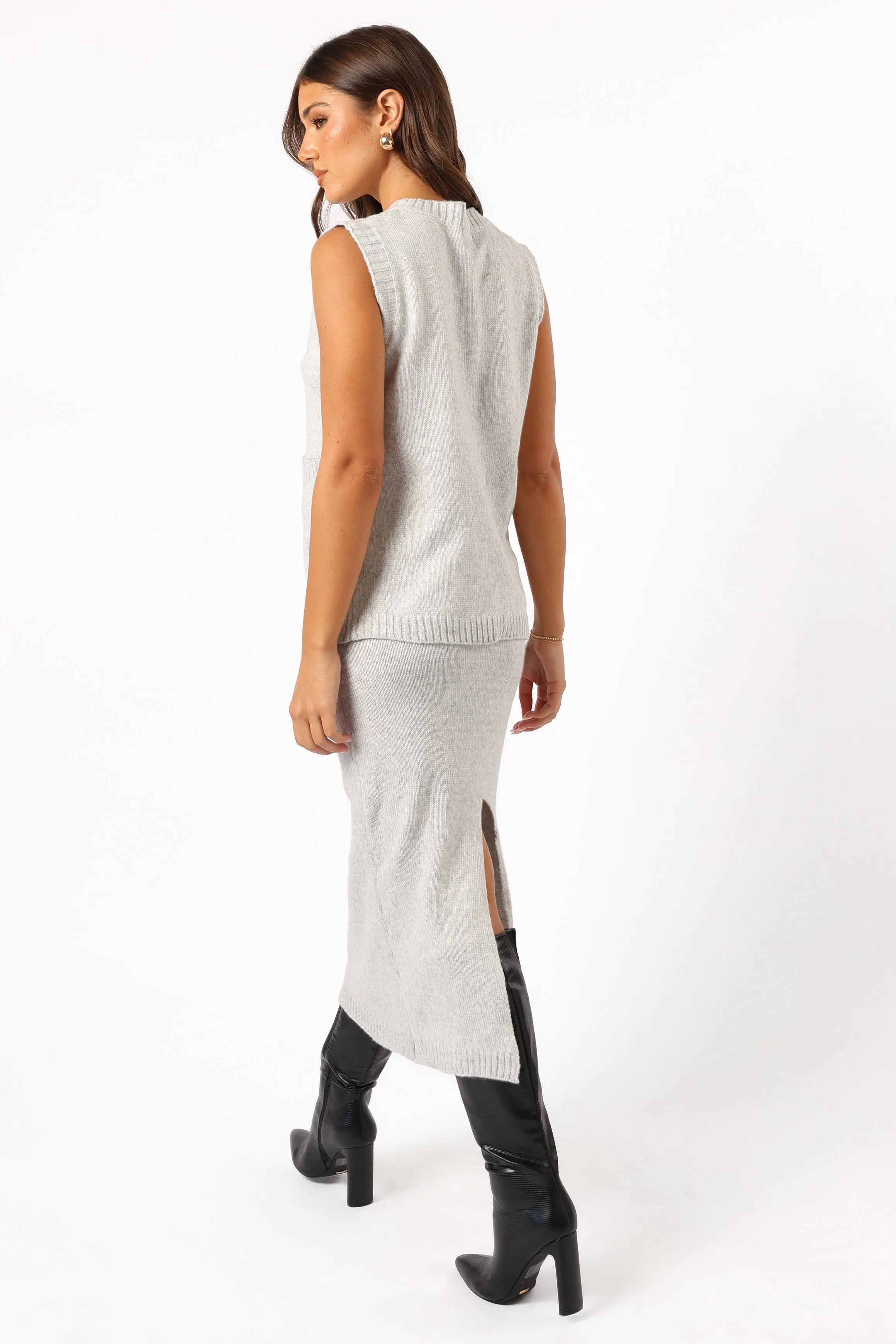 Kaplan Knitted Set - Grey