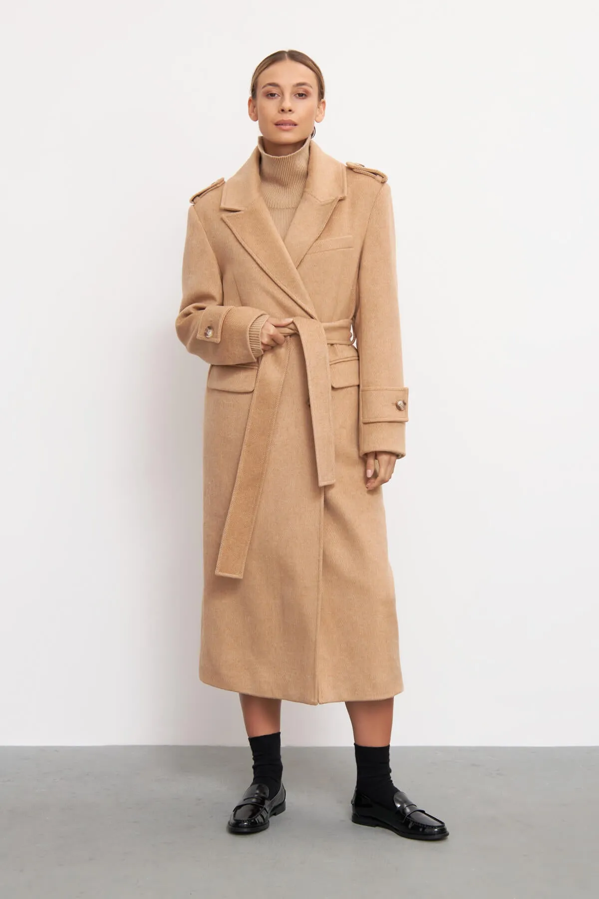 Kelby Coat - Camel