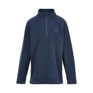 Kid's Half Zip Pullover Fleece Sweater: Dress Blues