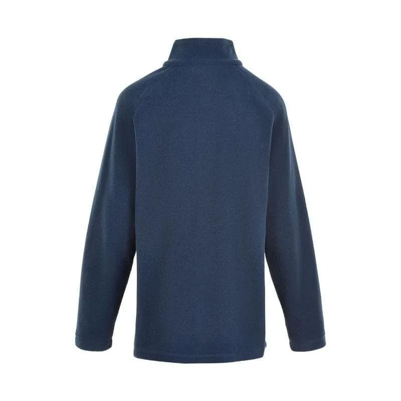 Kid's Half Zip Pullover Fleece Sweater: Dress Blues