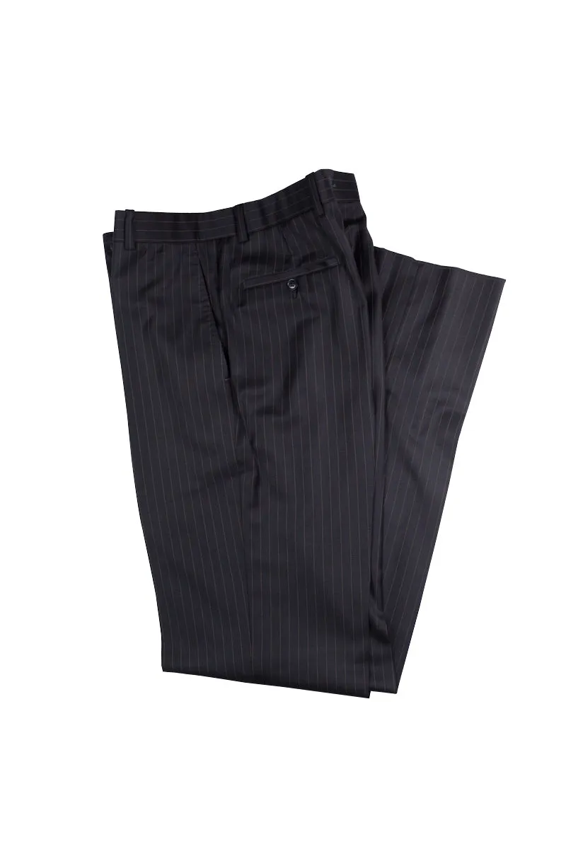 Laguna Flat Front Trouser - Charcoal