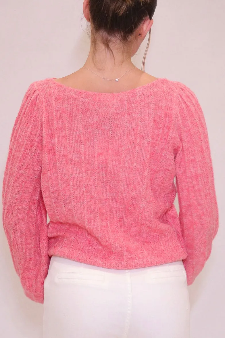 LONDON KNIT SWEATER PINK