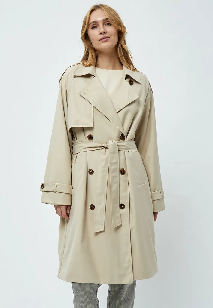 Maggie Trench Coat - Safari