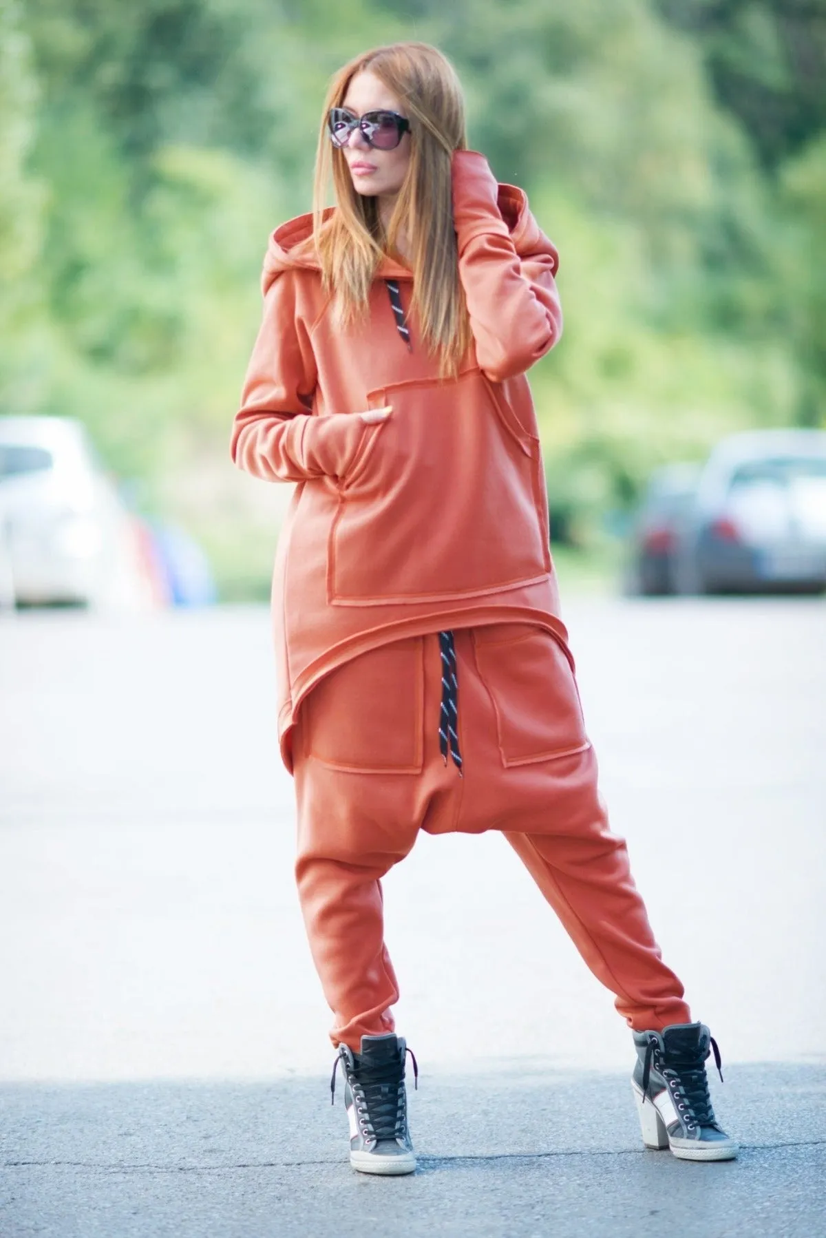 MEGAN Two pieces Hooded Tracksuit