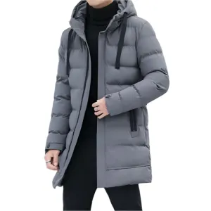 Men's Winter Hooded Puffer Coat