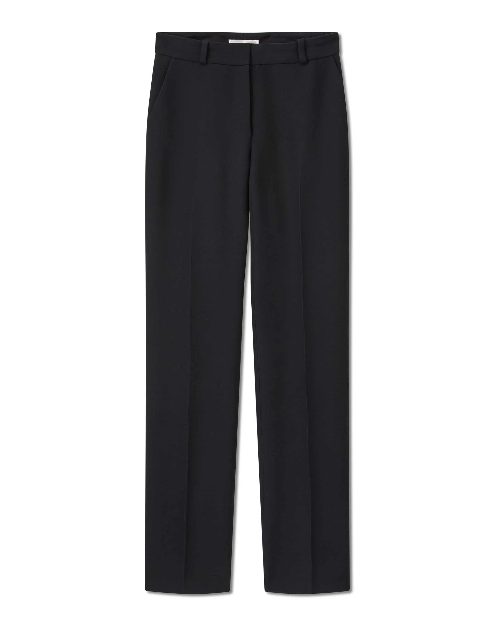 Mick Trousers in Wool Viscose, Black