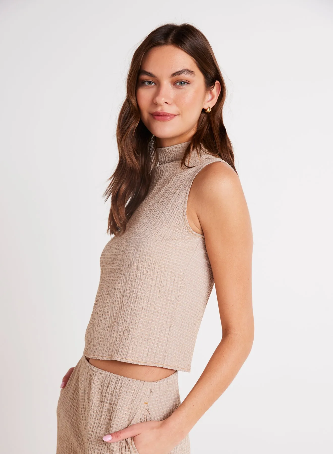 Mock Neck Top