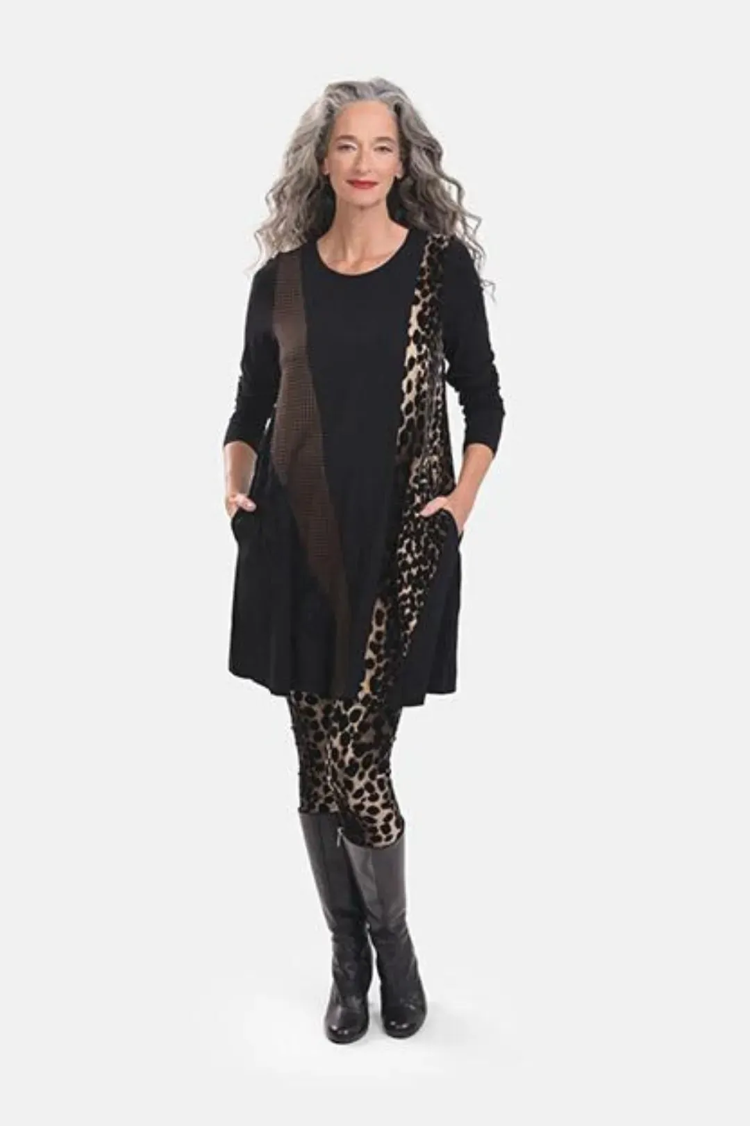 Nala Tunic Top, Leopard