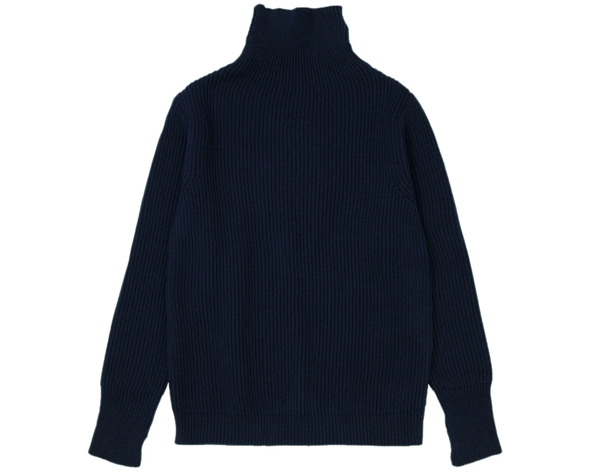 Navy Turtleneck Navy Blue