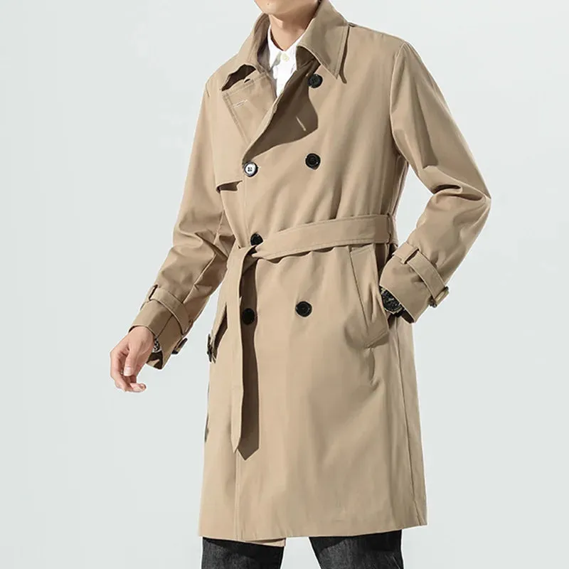 Noble Wear London Double-Breasted Trench Coat