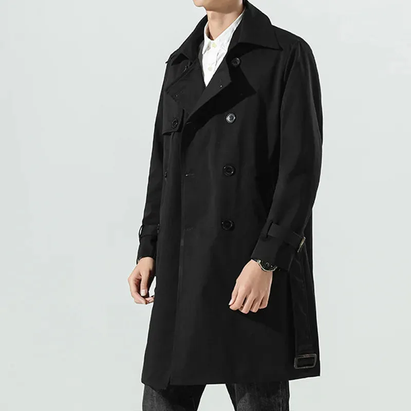 Noble Wear London Double-Breasted Trench Coat