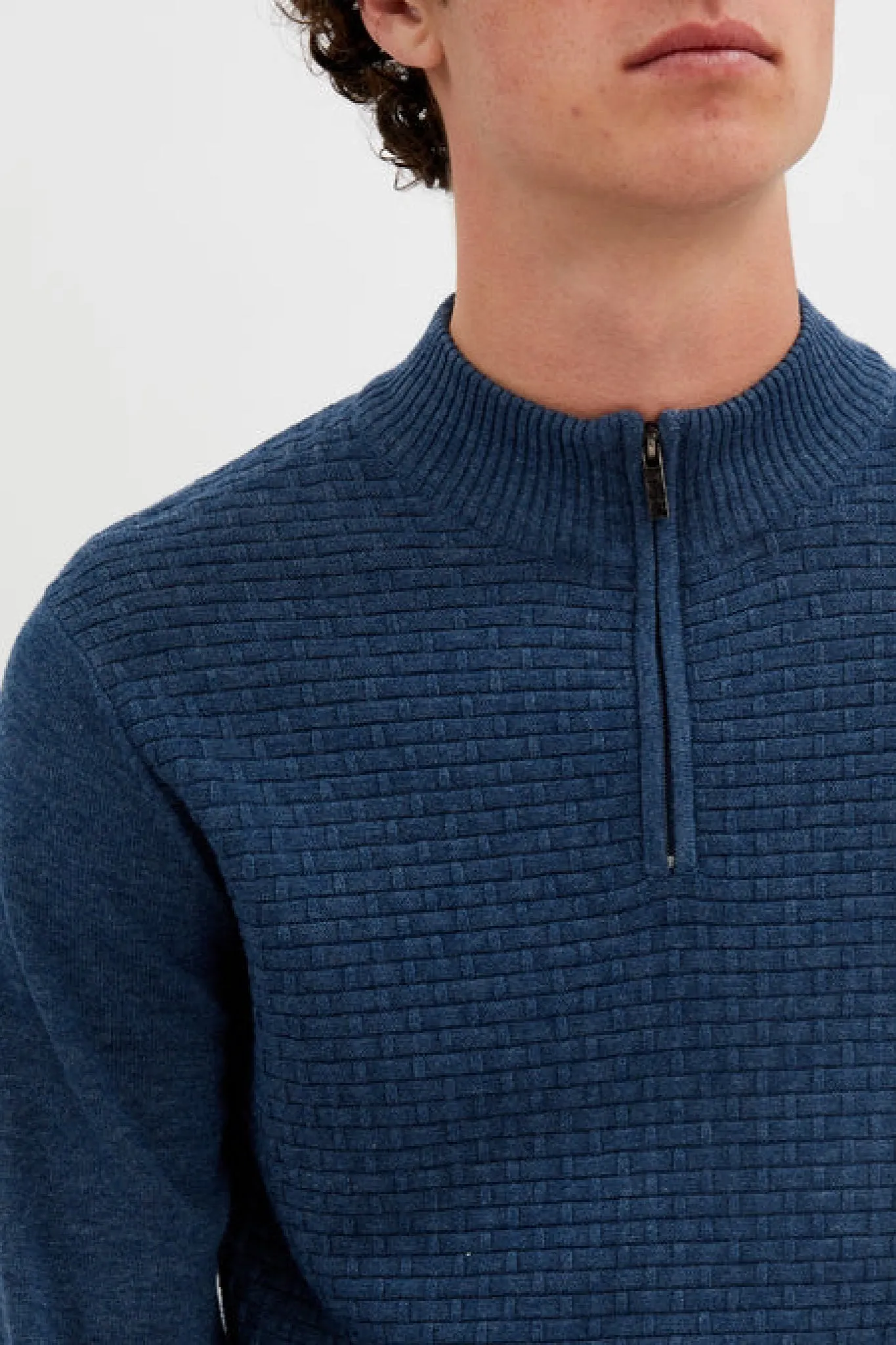 Nolan Half Zip Sweater