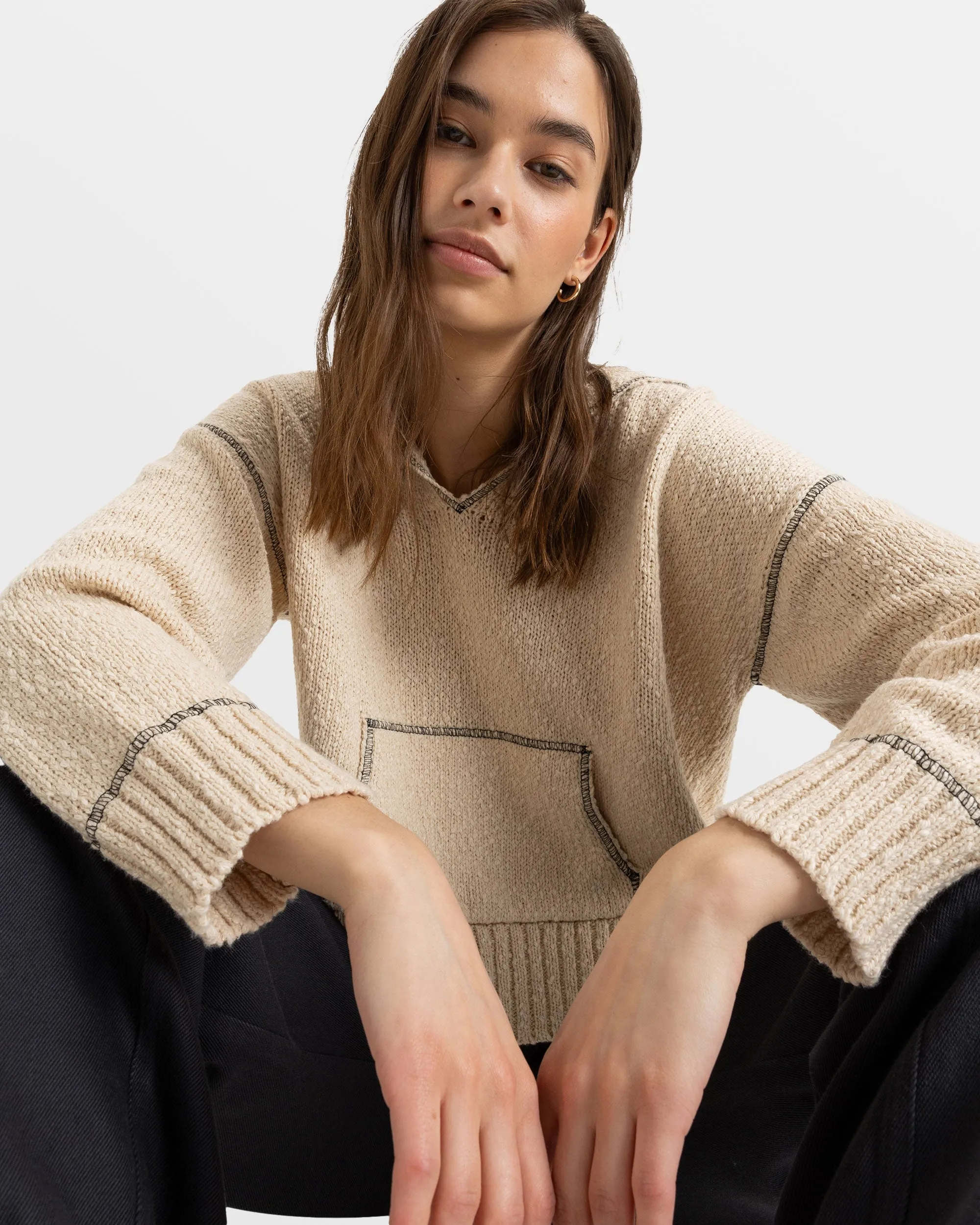 Oasis Discovery Sweater - Parchment