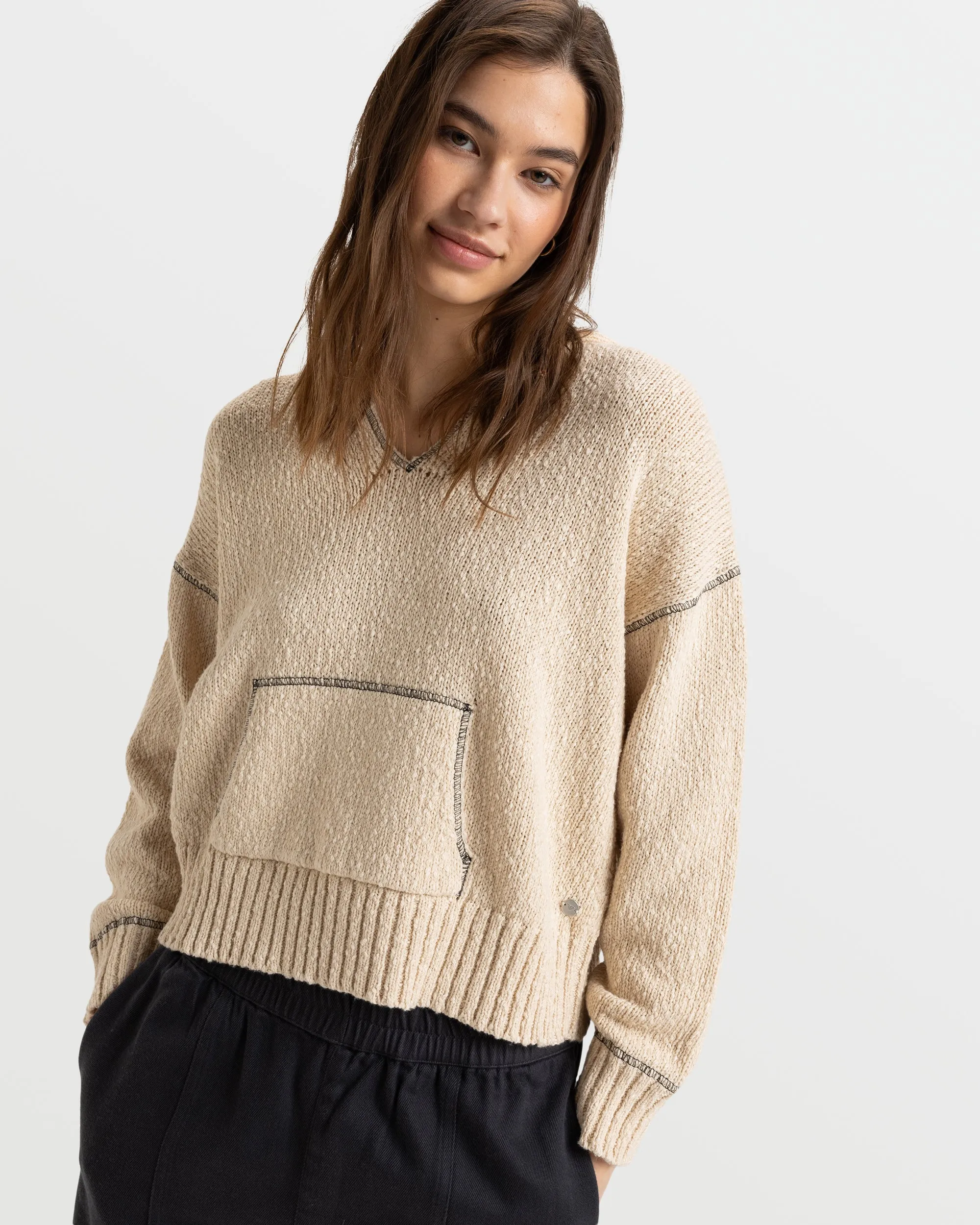 Oasis Discovery Sweater - Parchment