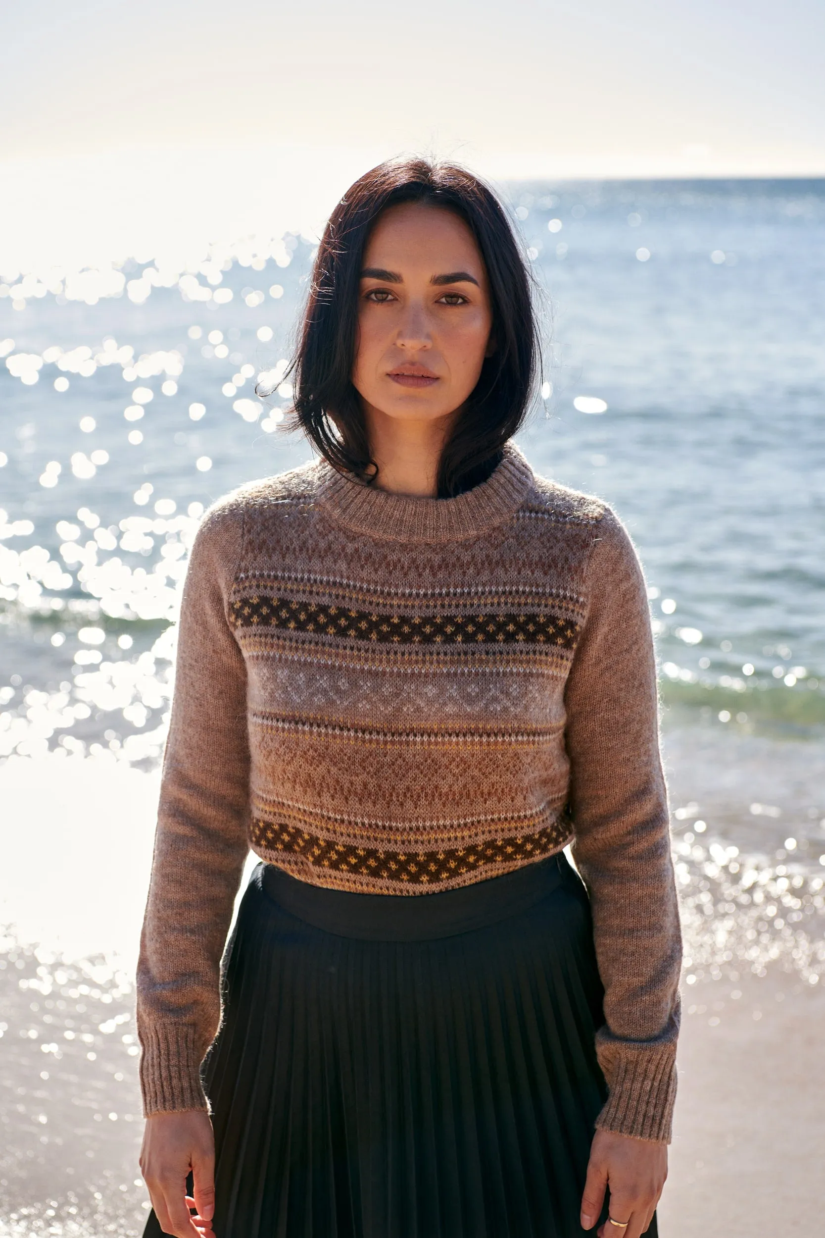 Oat Fairisle Pullover