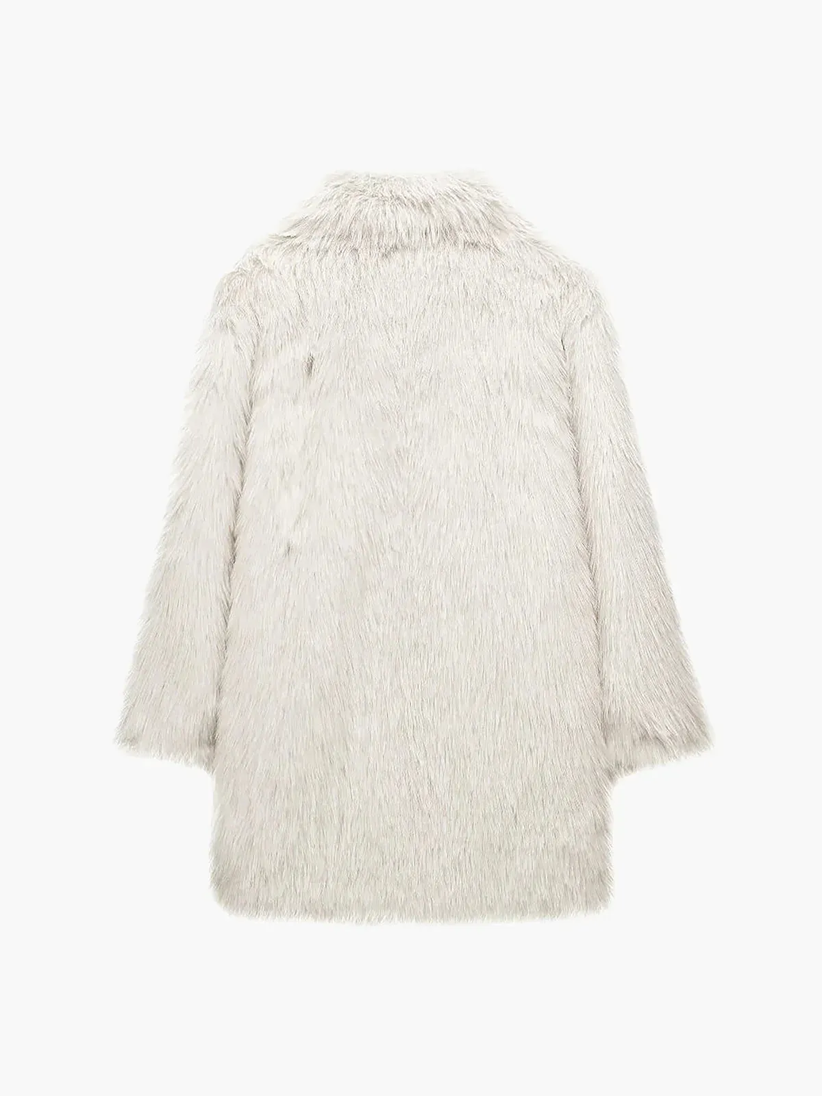 Oversized Fuzzy Women Faux Fur Coat