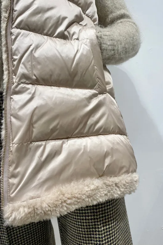 Pipa Faux Fur Puffer Jacket