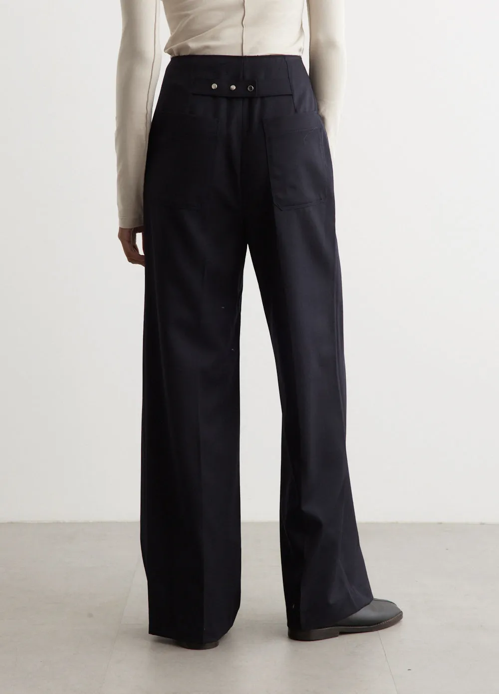 Pocket Wool Trousers